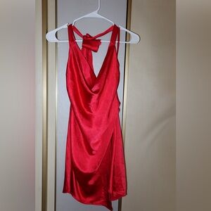 MY ROMANTICIST DRESS RED- XS